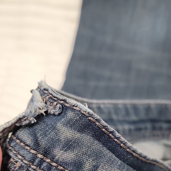 Buckle Brady-X Buffalo David Bitton Men’s Jeans W28 L32 Distressed Frayed Hem - Picture 14 of 15